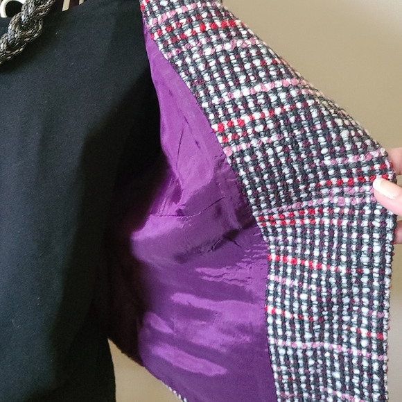 Ann Taylor LOFT Tweed Cropped jacket size 10p/8reg - Picture 4 of 7